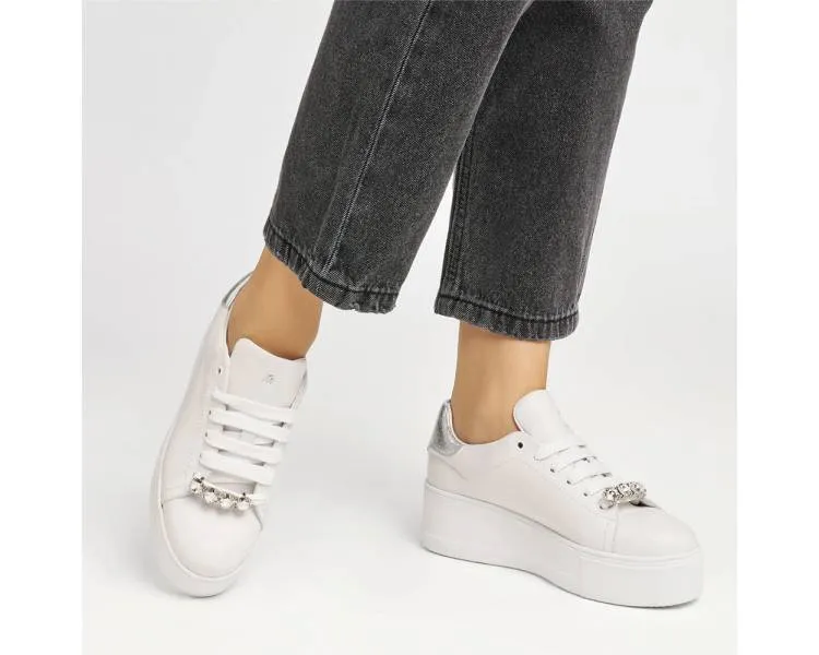 Sneakers da donna Frau platform in pelle