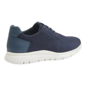 Sneakers da uomo in tessuto blu Cod: 09I1