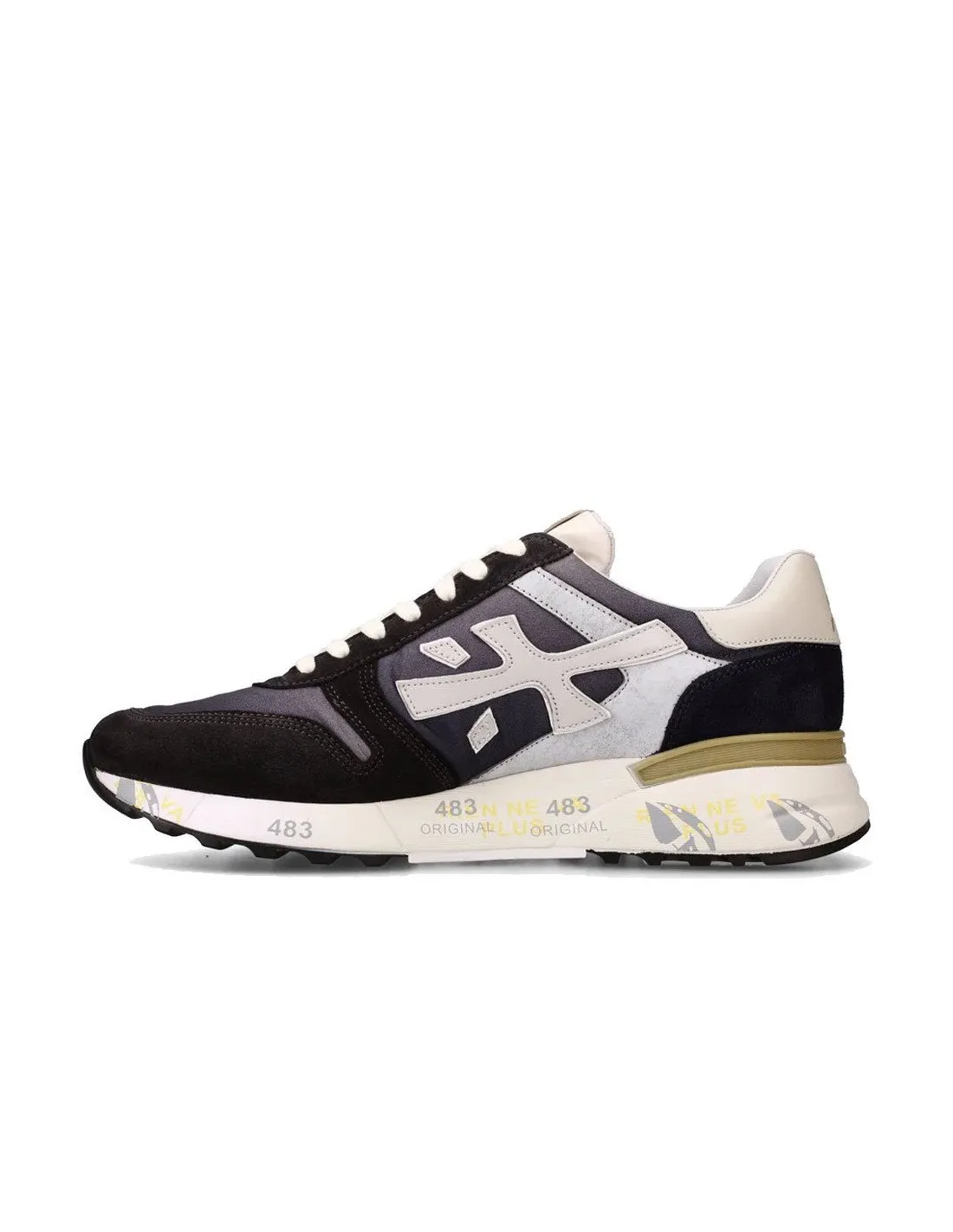 Sneakers Premiata uomo Mick 6618 nere