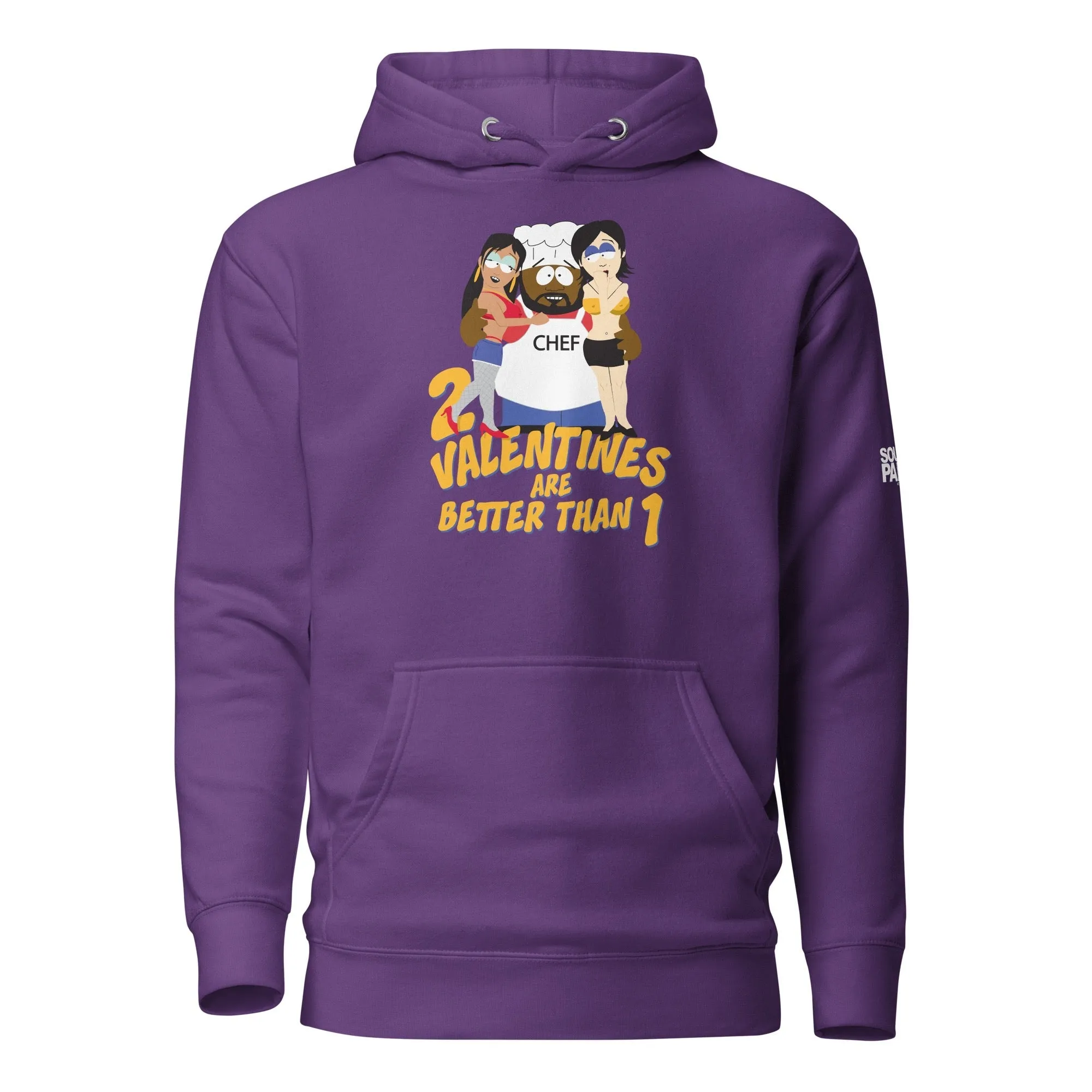 South Park 2 Valentine's Is Better Than 1 Adult  Premium Hoodie