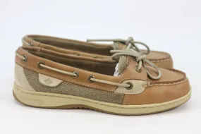 Sperry-Top Sider Angelfish Women's Linen Oat Boat Shoe 6M(ZAP12396)