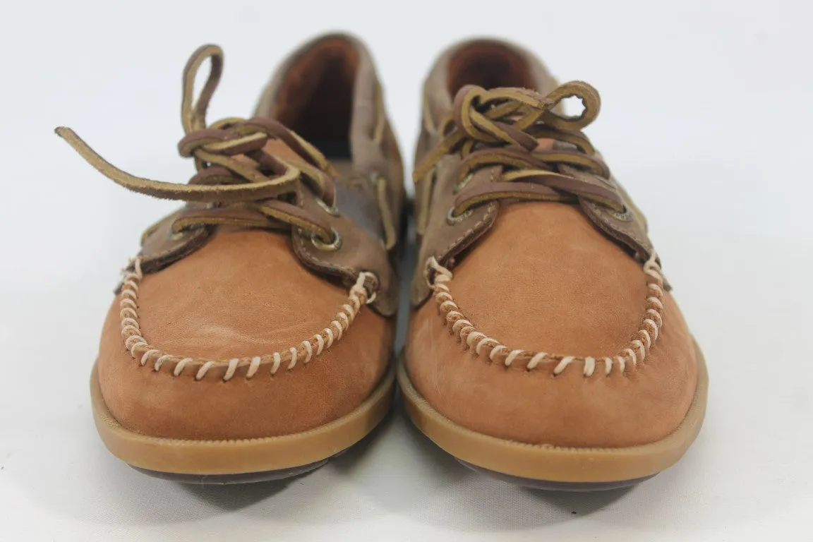 Sperry-Top Sider Leeward Women's Brown 3 Boat Shoes 6M (ZAP12496)