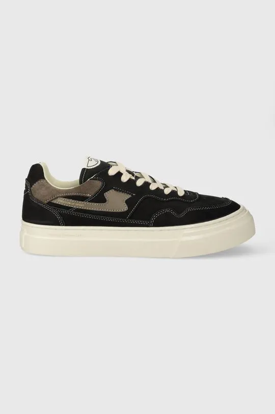 Stepney Workers Club suede sneakers Pearl S-Strike Nubuck black color YA09539