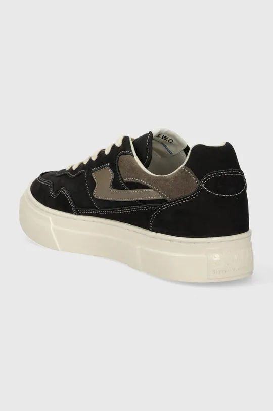 Stepney Workers Club suede sneakers Pearl S-Strike Nubuck black color YA09539