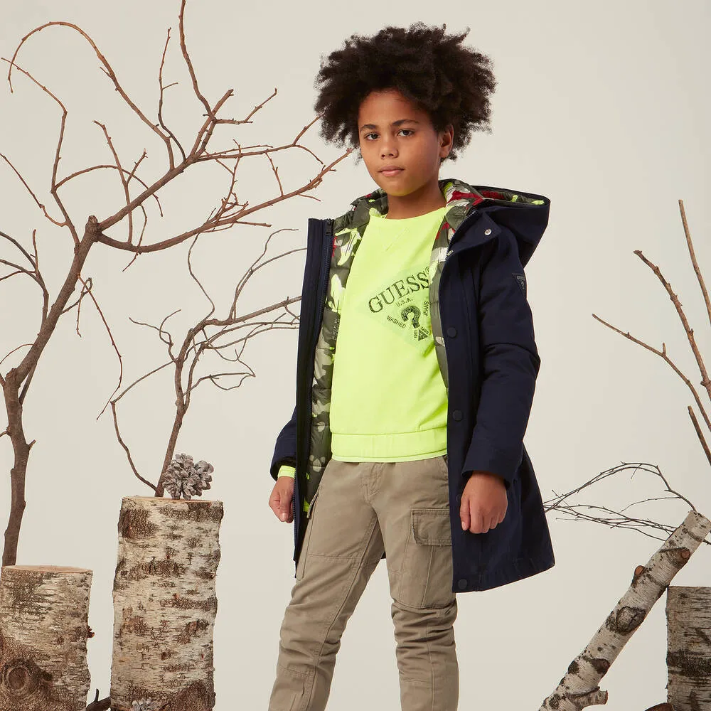 Teen Boys Reversible Coat