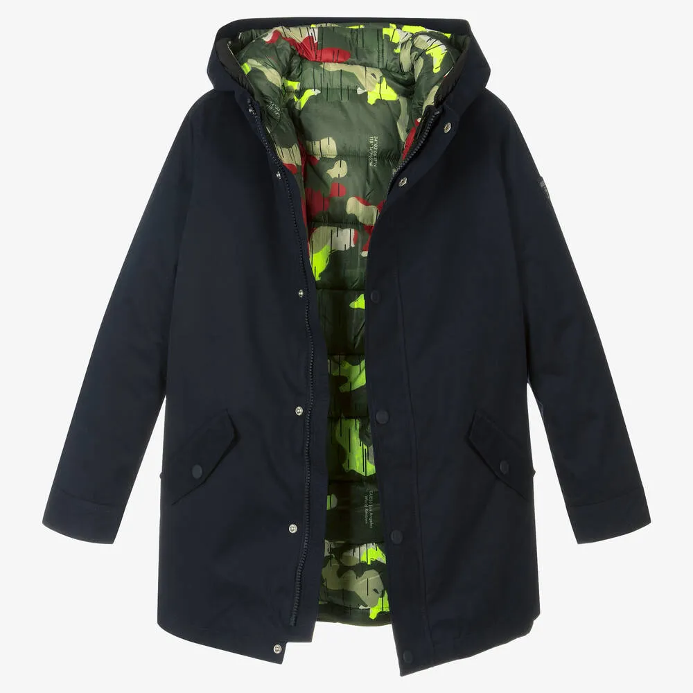 Teen Boys Reversible Coat