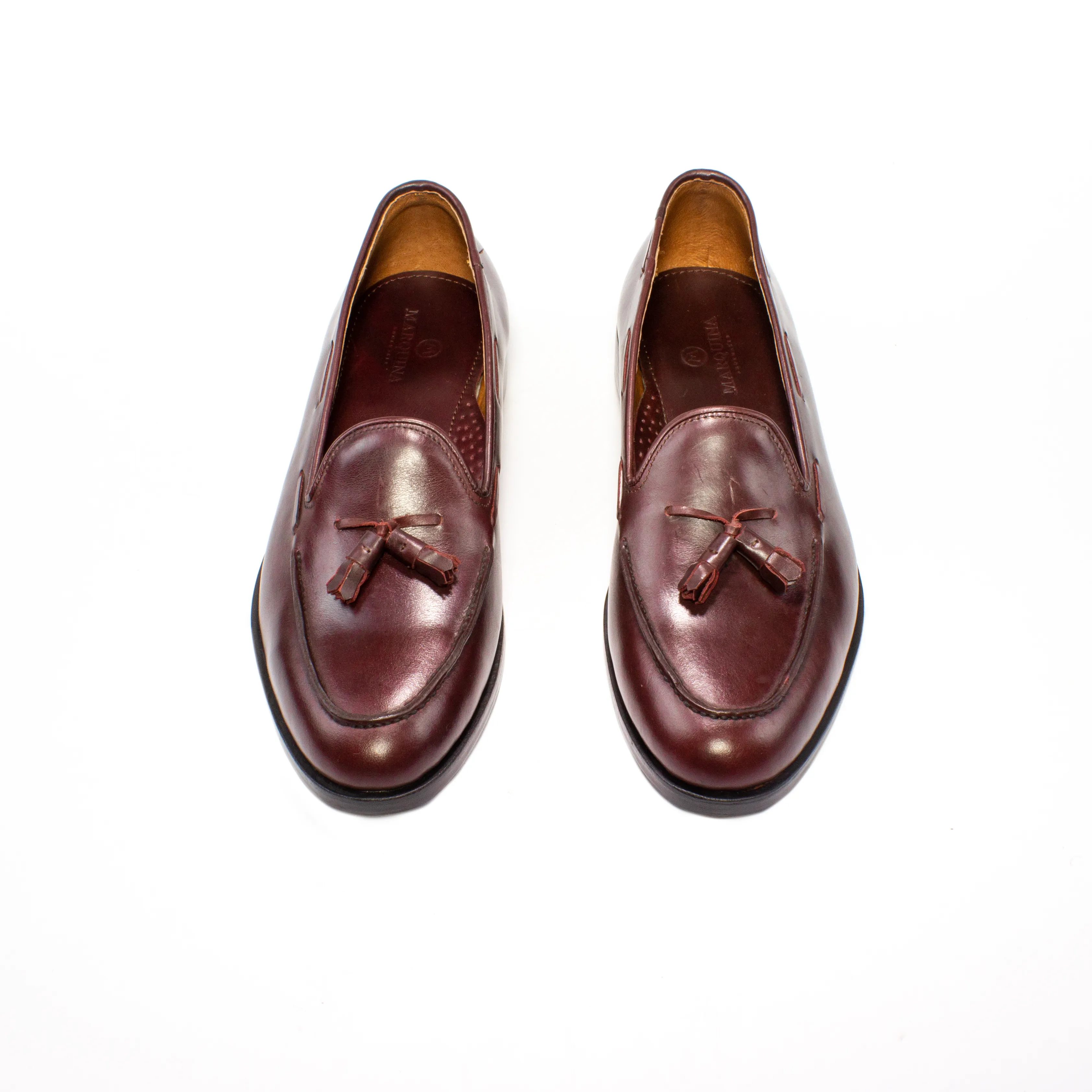 The Grand Tassel Loafer - Oxblood Burgundy