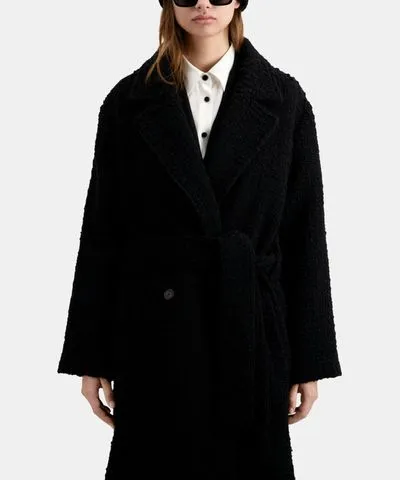 The Kooples Long Tweed Coat