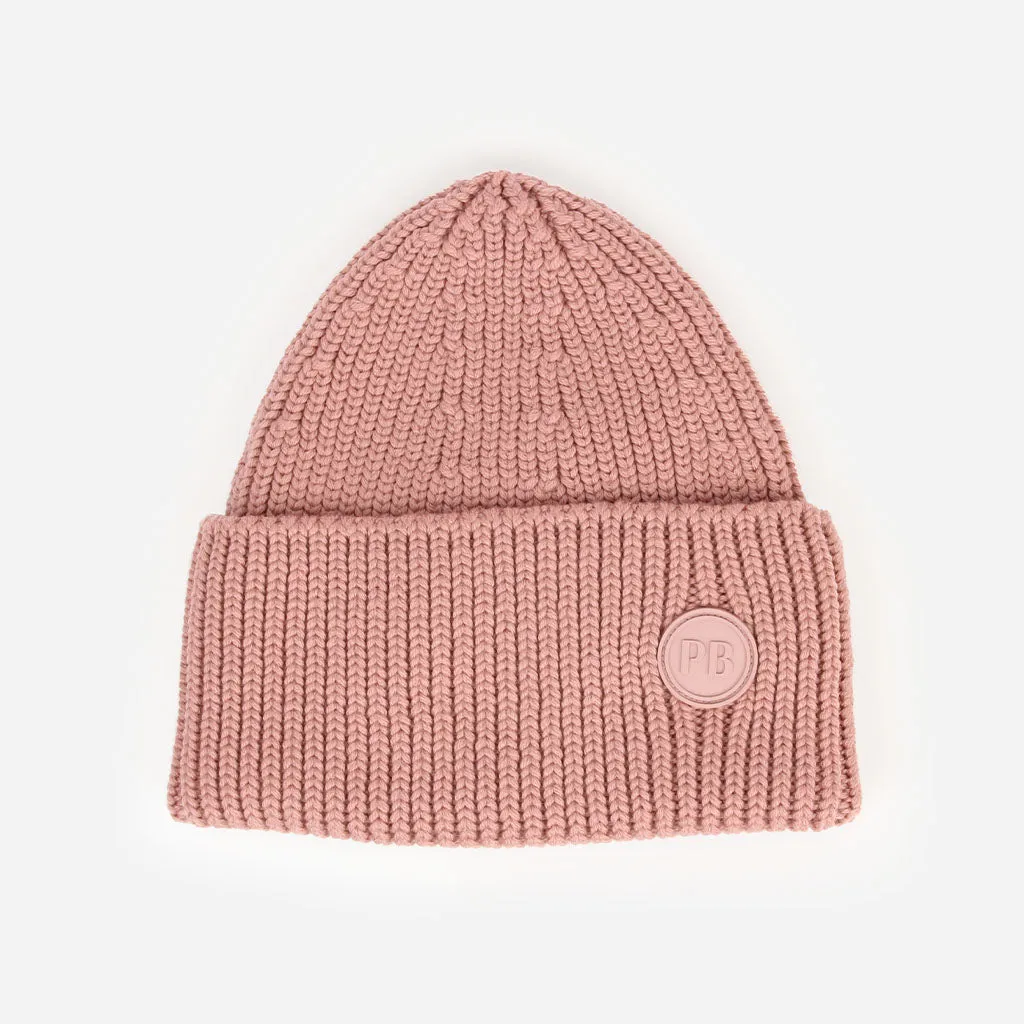 The Sauna Beanie and Scarf Wild Rose Set