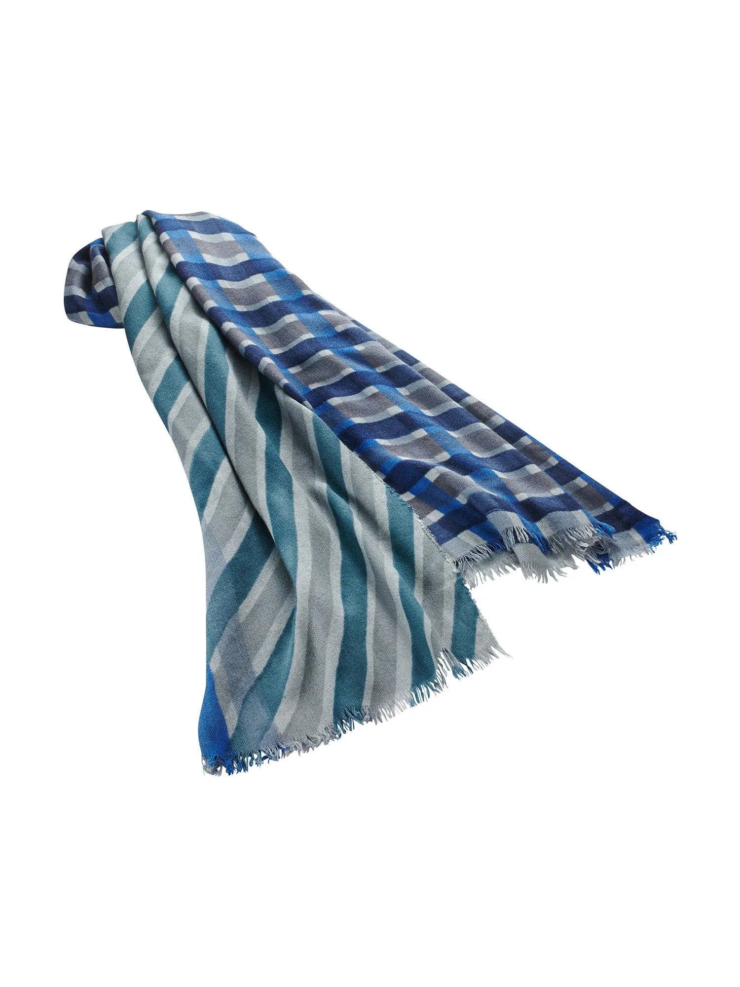 Tiresia Check Scarf