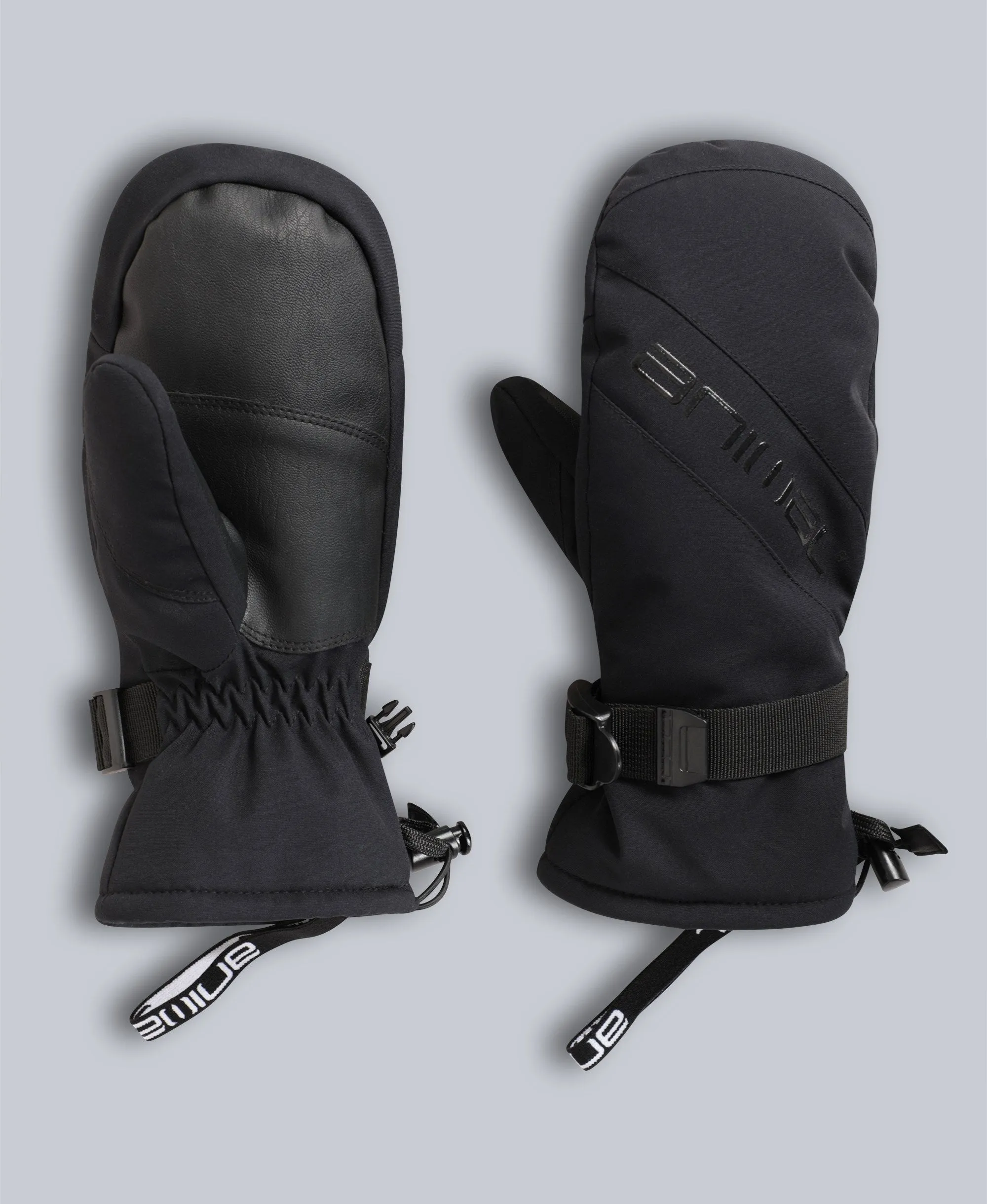 Track Womens Snow Mittens - Jet Black