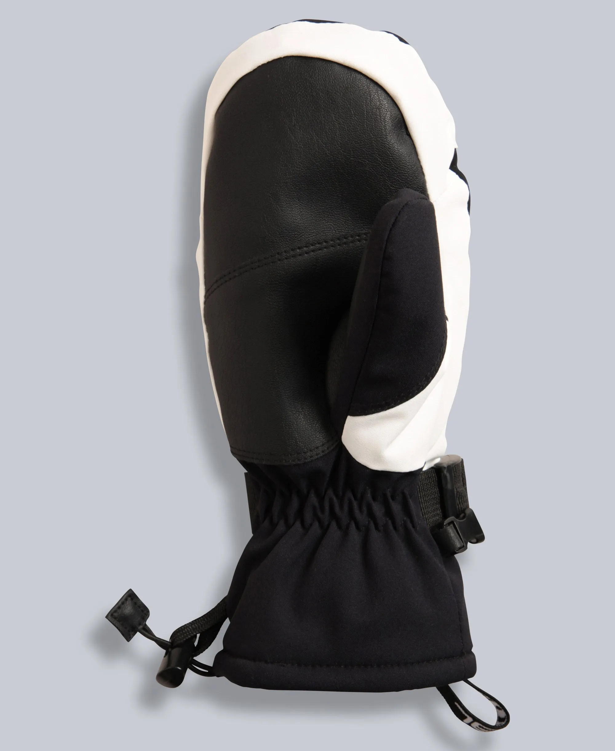 Track Womens Snow Mittens - Monochrome