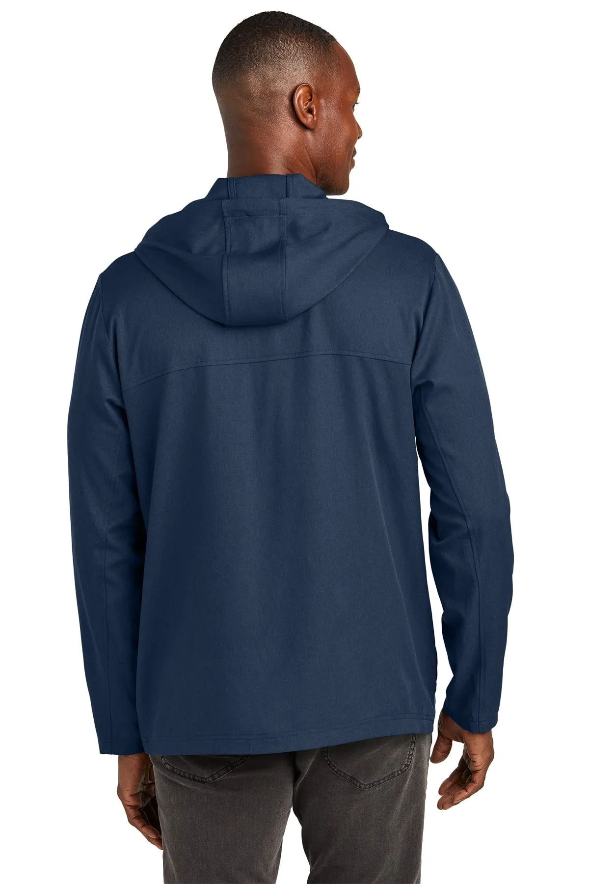 TravisMathew Balboa Custom Hooded Jackets, Blue Nights Heather