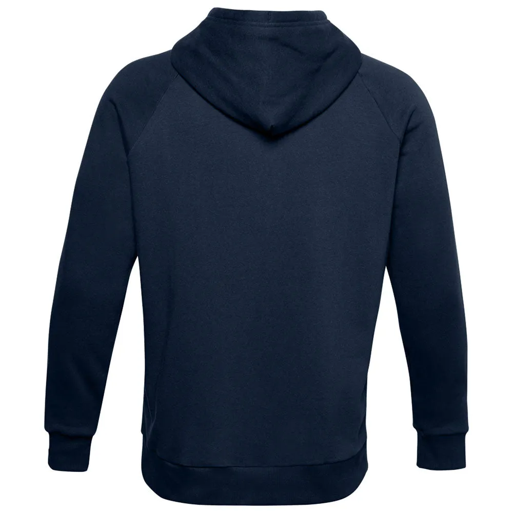 UNDER ARMOUR ADULT RIVAL NAVY FLEECE HOODIE