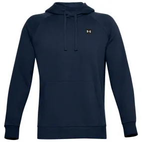 UNDER ARMOUR ADULT RIVAL NAVY FLEECE HOODIE