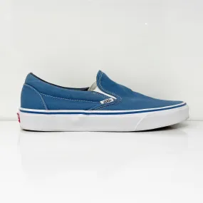 Vans Mens Classic 721356 Blue Casual Shoes Sneakers Size 10