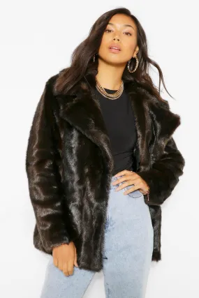 Vintage Faux Fur Coat