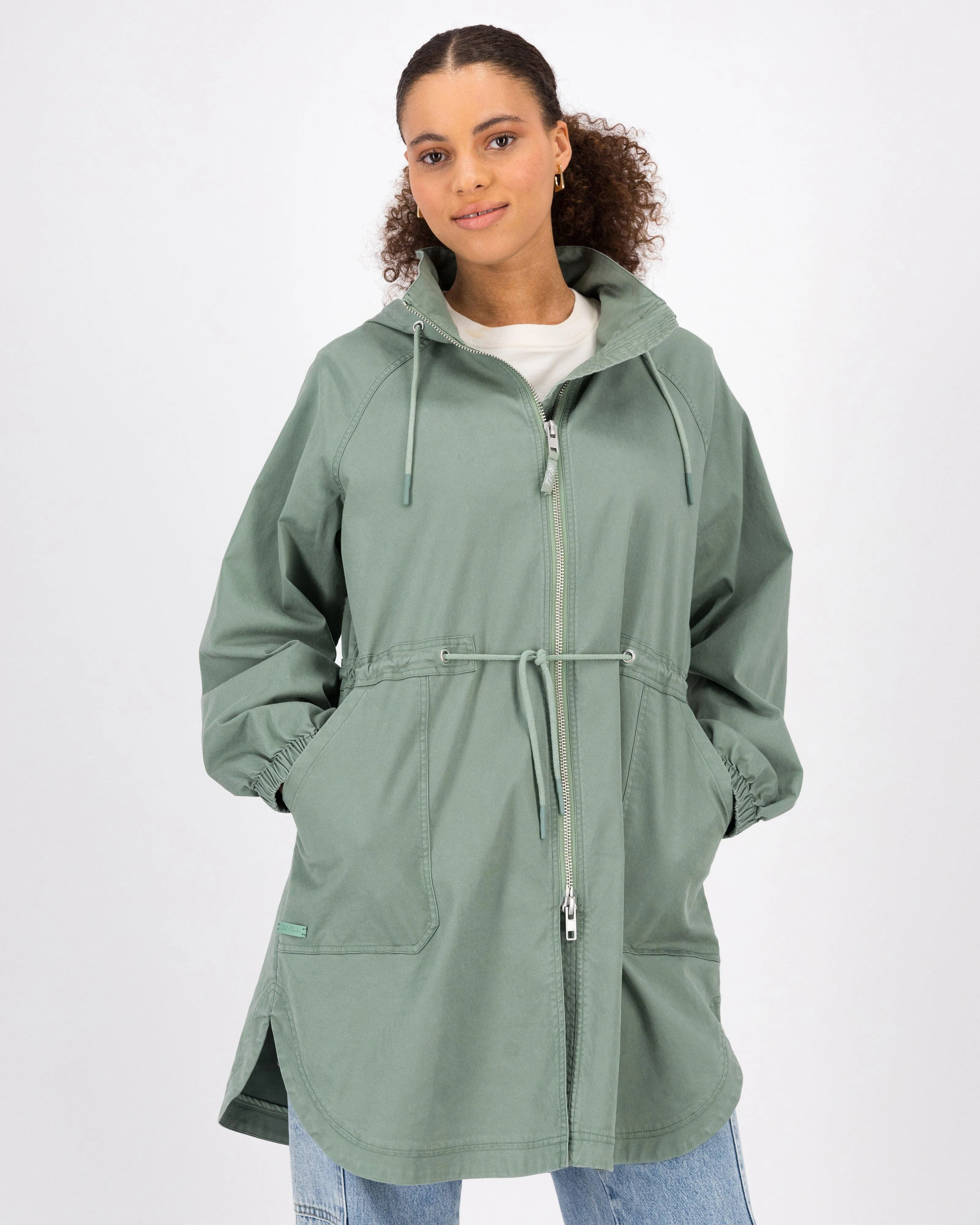 Women’s Thembi Mid-Length Parka | Old Khaki