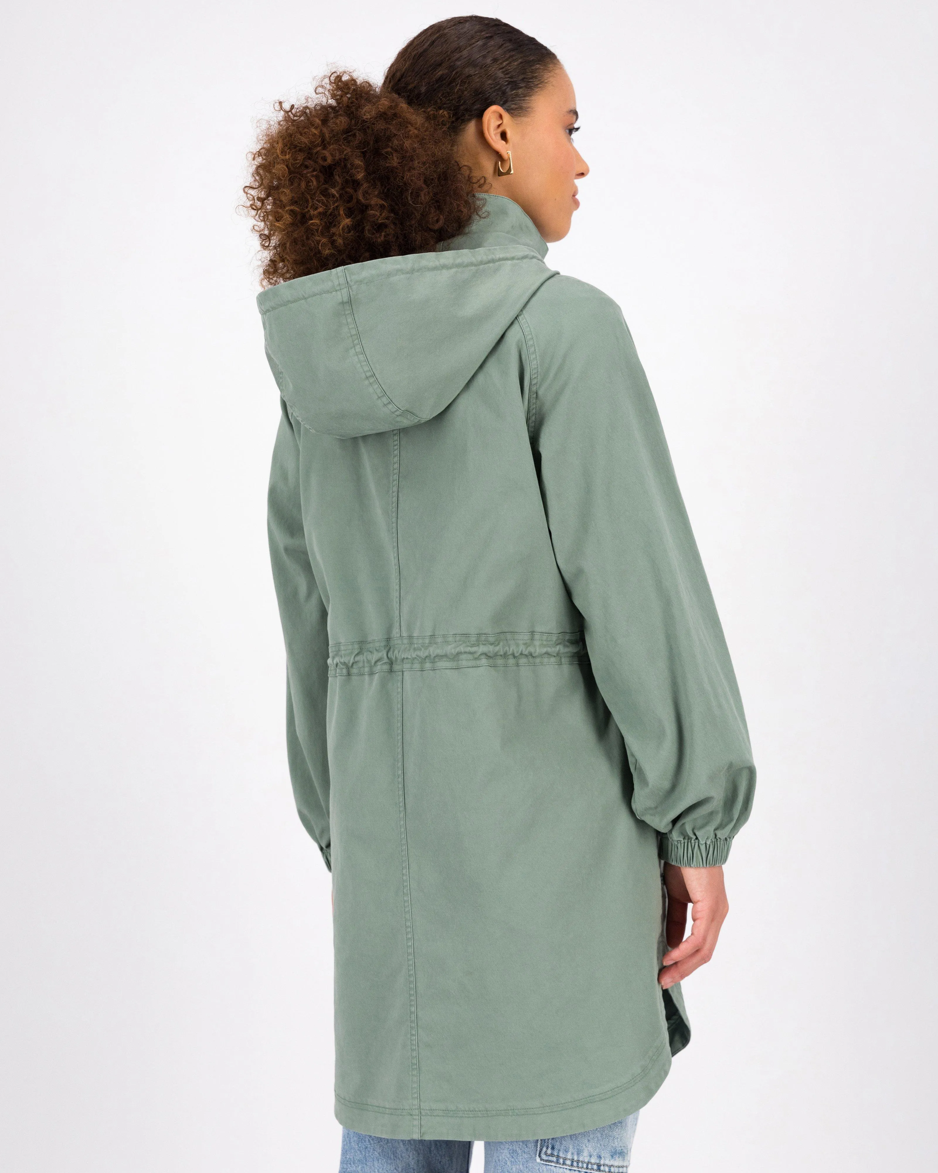 Women’s Thembi Mid-Length Parka | Old Khaki