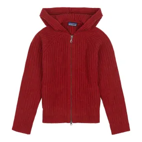 W's Washed Wool Cardigan