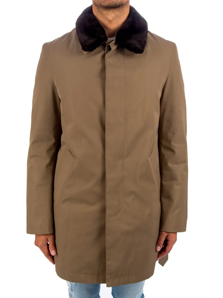 Yves Salomon  Coat Gabardine | Credomen