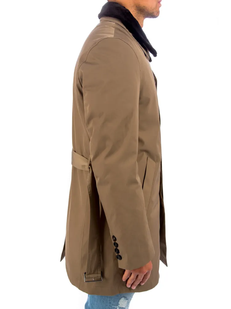 Yves Salomon  Coat Gabardine | Credomen