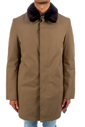 Yves Salomon  Coat Gabardine | Credomen