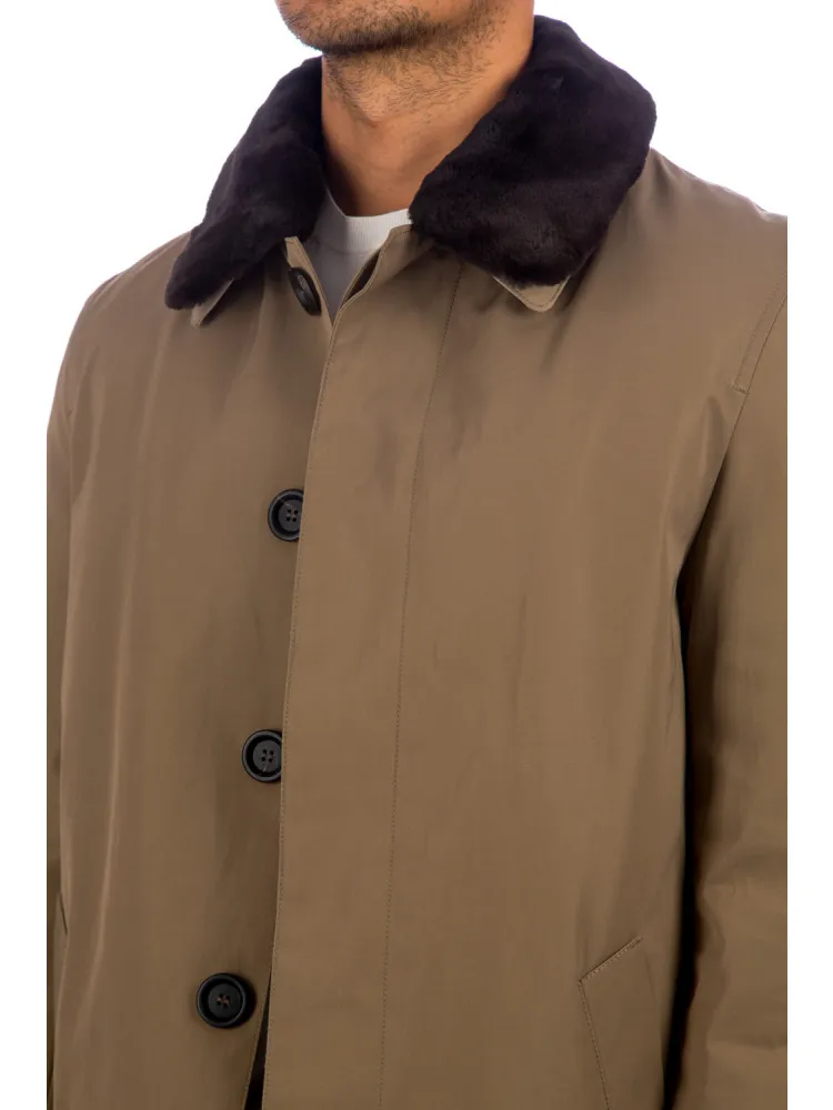 Yves Salomon  Coat Gabardine | Credomen